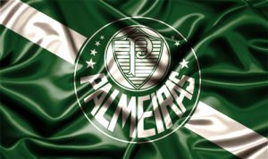 Escudo do Palmeiras, maior detentor de títulos nacionais do Brasil. Escudo do Palmeiras, maior detentor de títulos nacionais do Brasil.