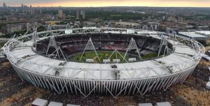 Estádio Olímpico de Londres, futura casa dos Hammers. Estádio Olímpico de Londres, futura casa dos Hammers.
