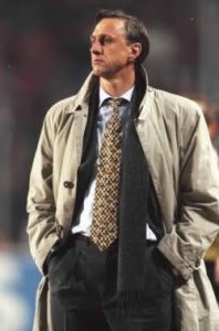 Johan Cruyff como técnico do Barcelona. Johan Cruyff como técnico do Barcelona.