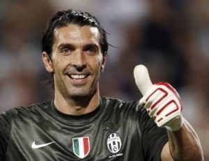 Goleiro Buffon da Juventus.