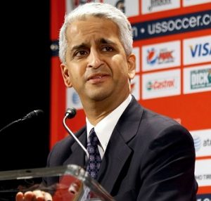 Sunil Gulati , presidente da Federação de Futebol dos EUA.