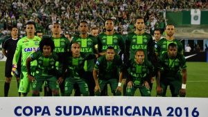 Time titular da Chapecoense.