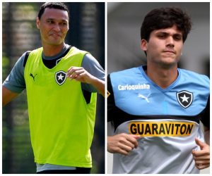 Zagueiros Emerson Silva e Igor Rabello.