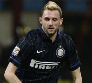 Brozovic atuando pela Internazionale.