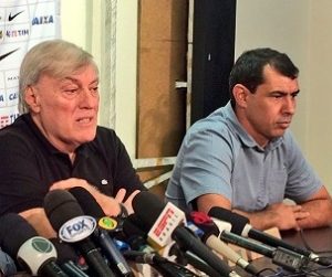 Fabio Carille na sua apresentação como treinador do Corinthians para 2017.
