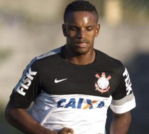 Cleber Reis em sua passagem pelo Corinthians.