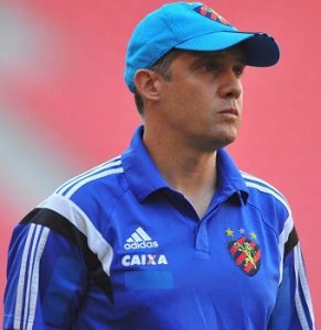 Eduardo Baptista como treinador do Sport. Eduardo Baptista como treinador do Sport.