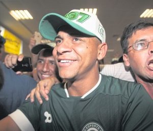 Walter na sua volta ao Goiás.
