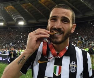 Bonucci campeão italiano de 2015/16.