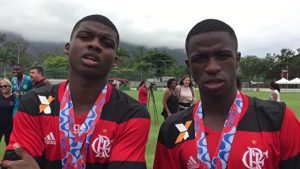 Lincoln e Vinicius Junior