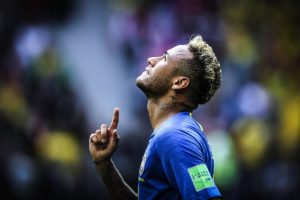 Neymar comemorando seu gol contra a Costa Rica (Wander Roberto/Gazeta Press).