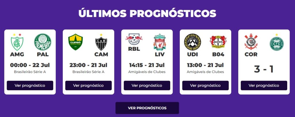 Tipster - Últimos Prognósticos
