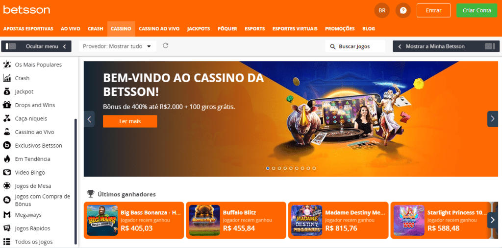 Cassino Betsson